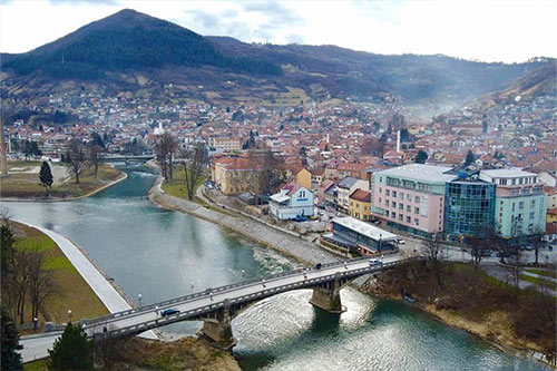 Visoko grad pored Sarajeva u BIH